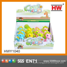 2015 New Promotional Gift Ideas Cartoon Wind Up Animal With Candy Toy